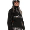 Rehall Frida-R Schlupfjacke Black Damen -Skiausrüstungs Geschäft rehall frida 60075 1000 grossgKjbzDL9PAxT9
