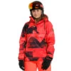 Rehall Frida-R Skijacke Graphic Mountains Red/Pink Damen -Skiausrüstungs Geschäft rehall frida 60075 5003 gross9snlMX1h9i9ky