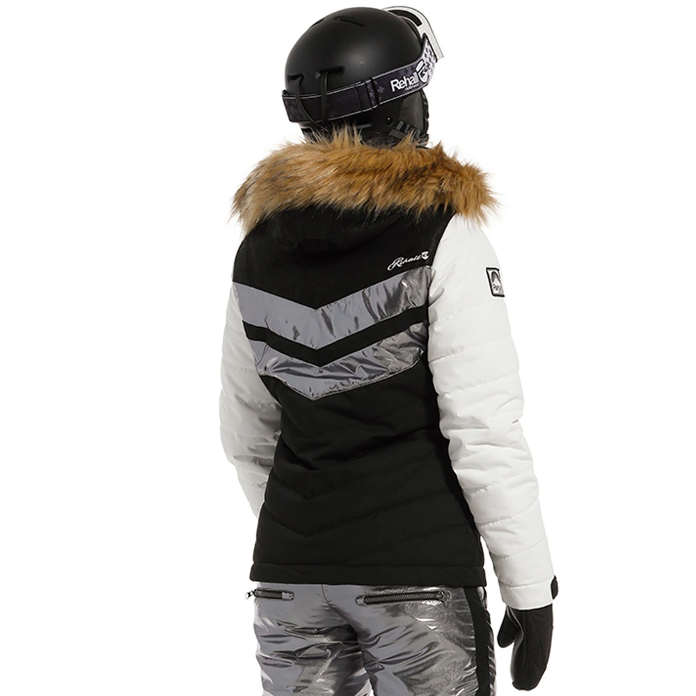 Rehall Karina-R Snowboardjacke White Damen 4 Rehall Karina-R Snowboardjacke White Damen – Bild 2