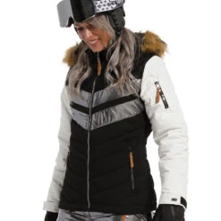 Skiausrüstungs Geschäft 25 Rehall Karina-R Snowboardjacke White Damen
