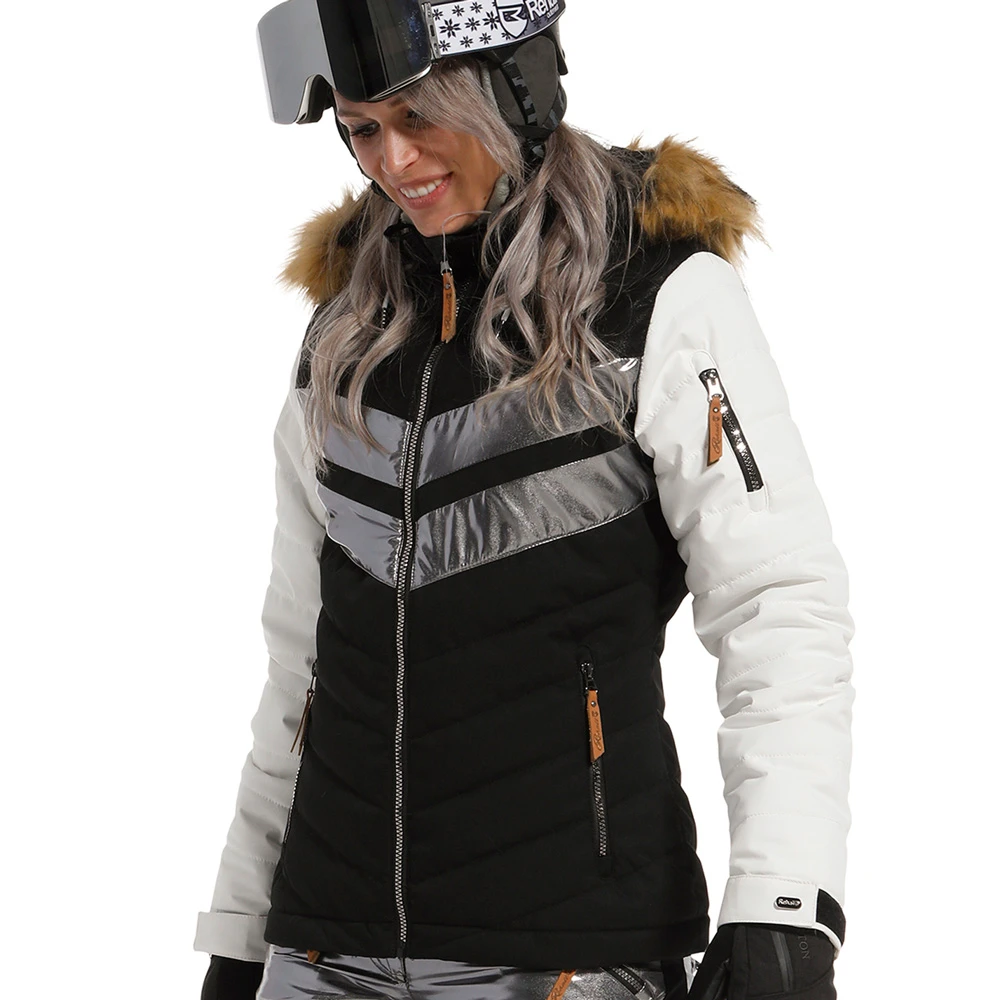 Rehall Karina-R Snowboardjacke White Damen 3 Rehall Karina-R Snowboardjacke White Damen