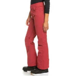 Roxy Diversion Skihose Brick Red Damen -Skiausrüstungs Geschäft roxy diversion erjtp03185 rqn0 01 gross