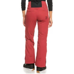 Roxy Diversion Skihose Brick Red Damen -Skiausrüstungs Geschäft roxy diversion erjtp03185 rqn0 02 gross