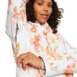 Roxy Jetty Skijacke Bright White Tenderness Damen -Skiausrüstungs Geschäft roxy jetty block erjtj03354 wbb2 white 03 grossylOpICd5PMRUG
