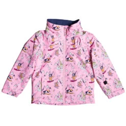 Roxy Mini Jetty Kinderjacke Prism Pink Snow Trip Kinder -Skiausrüstungs Geschäft roxy mini jetty erltj03010 meq1 pink 02 grossdgtS2Igi2k77k