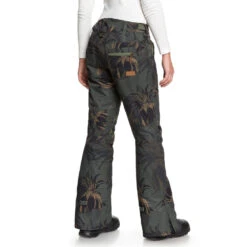 Roxy Nadia Printed Skihose Four Leaf Clover/Swell Flowers Damen -Skiausrüstungs Geschäft roxy nadia printed erjtp03070 gph2 02 grosskXbzpJdZhkjfT