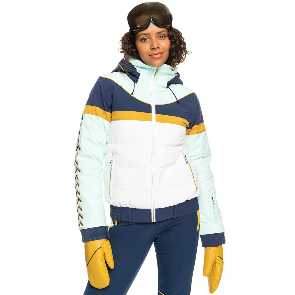 Roxy Peak Chic Insulated Snowboardjacke Fair Aqua Damen 3 Roxy Peak Chic Insulated Snowboardjacke Fair Aqua Damen