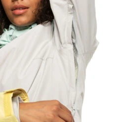 Roxy Ravine Skijacke Grey/Türkis Damen -Skiausrüstungs Geschäft roxy ravine jacket erjtj03392 sfv0 02 gross