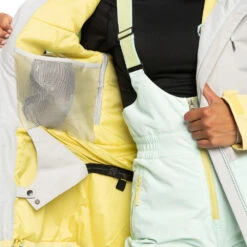 Roxy Ravine Skijacke Grey/Türkis Damen -Skiausrüstungs Geschäft roxy ravine jacket erjtj03392 sfv0 03 gross