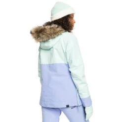 Roxy Shelter Skianorak Fair Aqua Damen -Skiausrüstungs Geschäft roxy shelter jacket erjtj03370 bdy0 02 gross