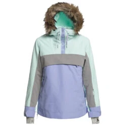 Roxy Shelter Skianorak Fair Aqua Damen -Skiausrüstungs Geschäft roxy shelter jacket erjtj03370 bdy0 07 gross