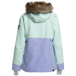 Roxy Shelter Skianorak Fair Aqua Damen -Skiausrüstungs Geschäft roxy shelter jacket erjtj03370 bdy0 08 gross