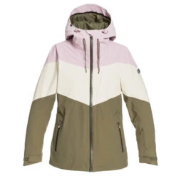 Roxy Winter Haven Skijacke Burnt Olive Damen -Skiausrüstungs Geschäft roxy winter haven jacket erjtj03342 gpz0 03 gross