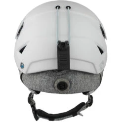 Salomon Quest Access Skihelm White/Grey Damen -Skiausrüstungs Geschäft salomon quest access white grey 411614 05 gross