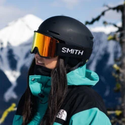 Smith Code MIPS 2 Skihelm Matte Black Damen, Herren -Skiausrüstungs Geschäft smith code mips 2 e005389ks 05 grossTZO5frwhGw9kj