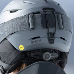 Smith Level MIPS Skihelm Matte Slate Damen, Herren -Skiausrüstungs Geschäft smith level mips e006280tb 06 grossym8N1YP7jBoLo