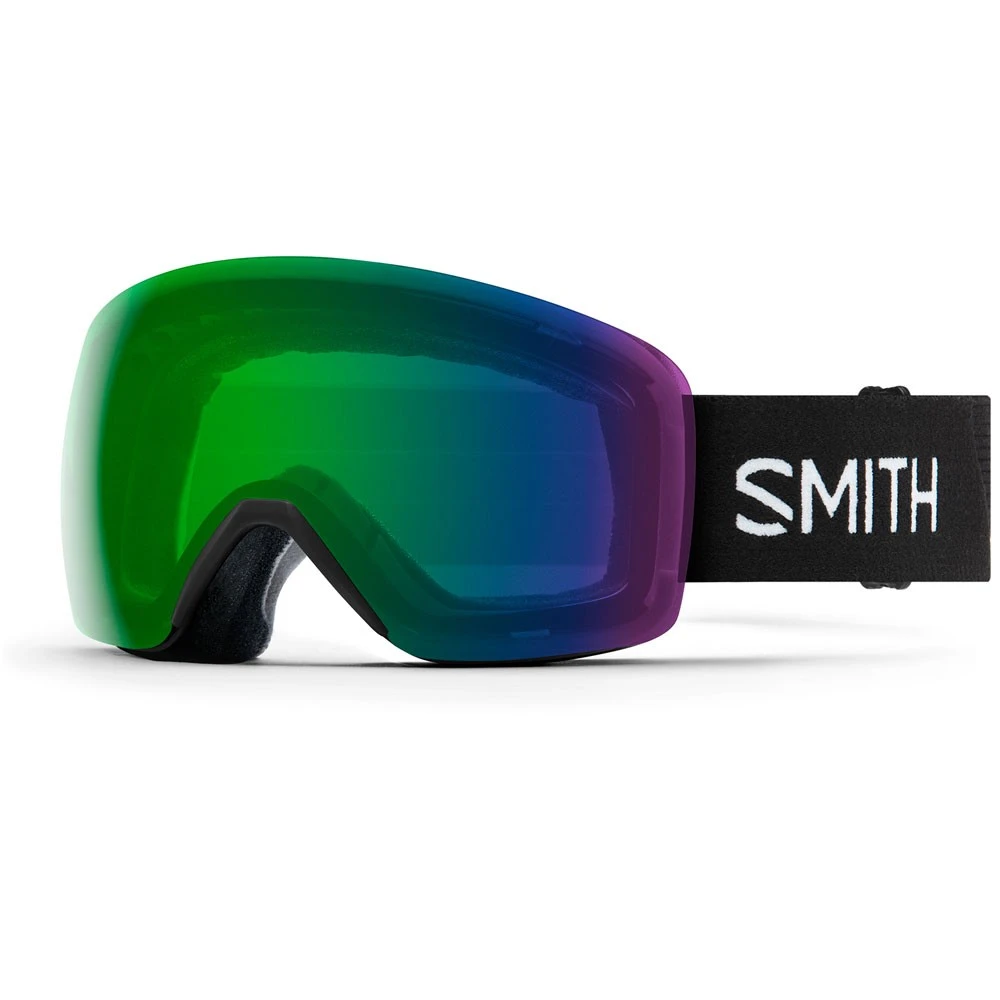 Smith Skyline Schneebrille Black/Chromapop Everyday Green Mirror Damen, Herren 3 Smith Skyline Schneebrille Black/Chromapop Everyday Green Mirror Damen, Herren