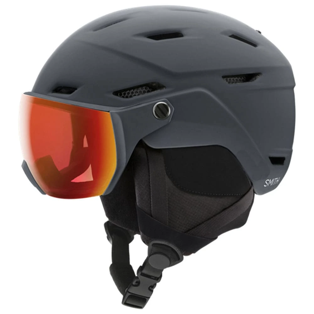 Smith Survey Skihelm Matte Charcoal/CP Everyday Red Mirror Damen, Herren 3 Smith Survey Skihelm Matte Charcoal/CP Everyday Red Mirror Damen, Herren