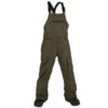 Volcom Barkley Bib Wintersporthose Mit Latz Black Military Kinder -Skiausrüstungs Geschäft volcom barkley bib overall i1252100 black military grossBCVToLXSb7zGD
