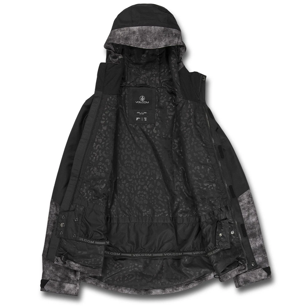 Volcom Bolt Insulated Schneejacke Acid Black Damen 4 Volcom Bolt Insulated Schneejacke Acid Black Damen – Bild 2