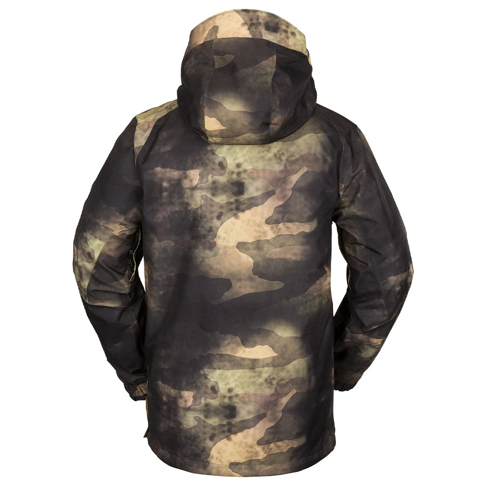 Volcom Brighton Pullover Wintersportjacke Camouflage Herren 4 Volcom Brighton Pullover Wintersportjacke Camouflage Herren – Bild 2