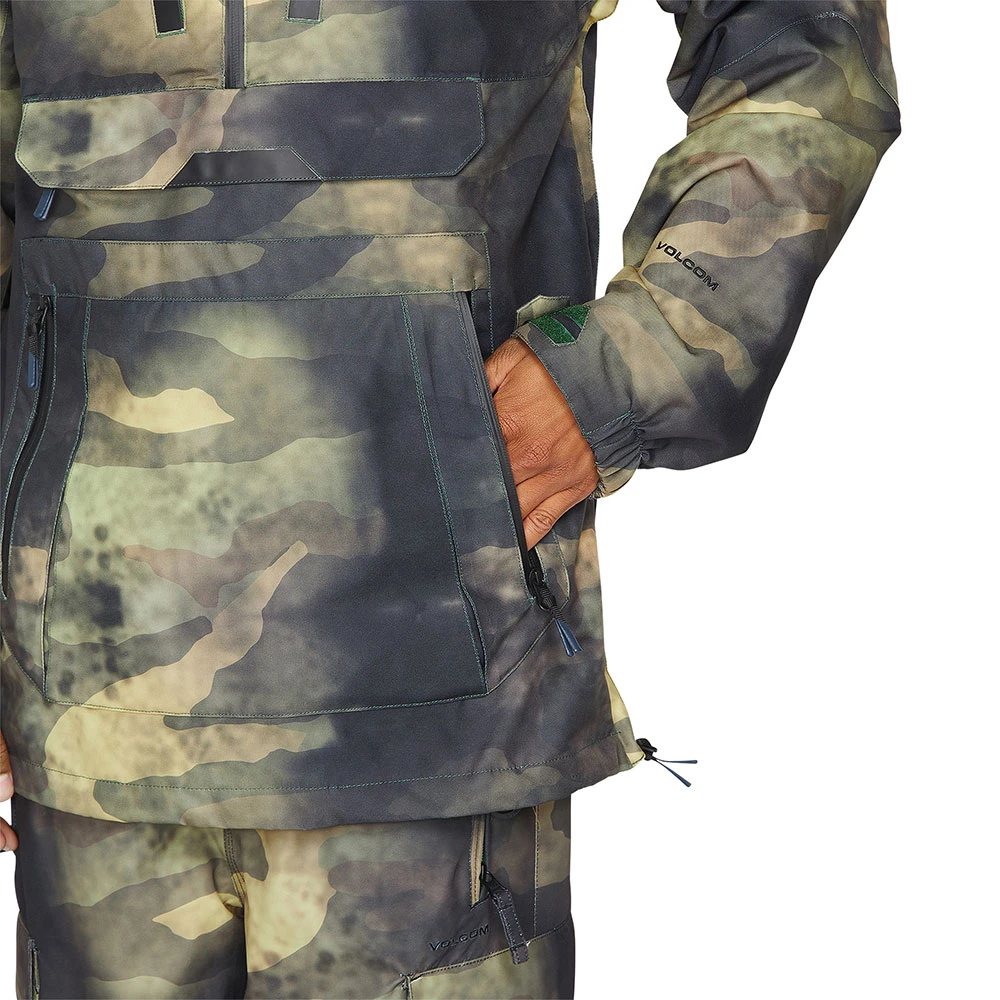 Volcom Brighton Pullover Wintersportjacke Camouflage Herren 9 Volcom Brighton Pullover Wintersportjacke Camouflage Herren – Bild 7