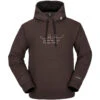Volcom D.I. Fleece Hoodie Brown Herren 2 Volcom D.I. Fleece Hoodie Brown Herren -Skiausrüstungs Geschäft volcom di fleece g4152304 brn gross