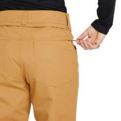 Volcom Hallen Wintersporthose Caramel Damen -Skiausrüstungs Geschäft volcom hallen pant h1352307 crl 03 grossmsvgzh30wUhH2