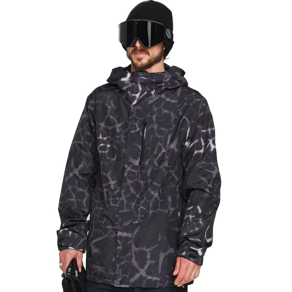 Volcom L Gore-Tex Schneejacke Black Giraffe Herren 3 Volcom L Gore-Tex Schneejacke Black Giraffe Herren