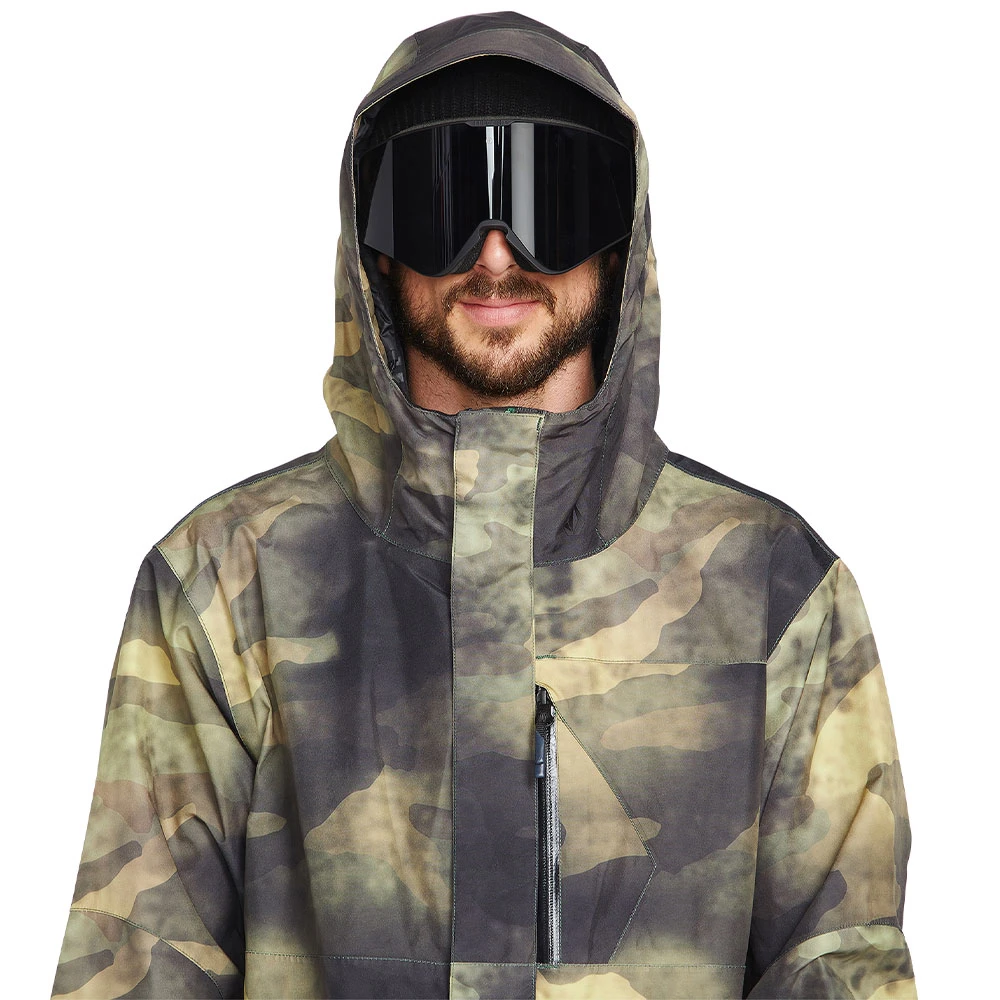 Volcom L Gore-Tex Schneejacke Camouflage Herren 5 Volcom L Gore-Tex Schneejacke Camouflage Herren – Bild 3