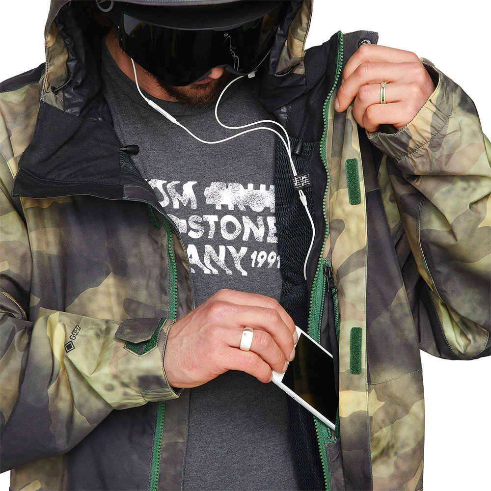Volcom L Gore-Tex Schneejacke Camouflage Herren 7 Volcom L Gore-Tex Schneejacke Camouflage Herren – Bild 5