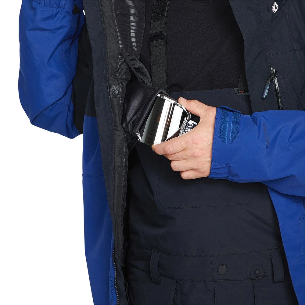Volcom L Gore-Tex Snowboardjacke Dark Blue Herren 8 Volcom L Gore-Tex Snowboardjacke Dark Blue Herren – Bild 6