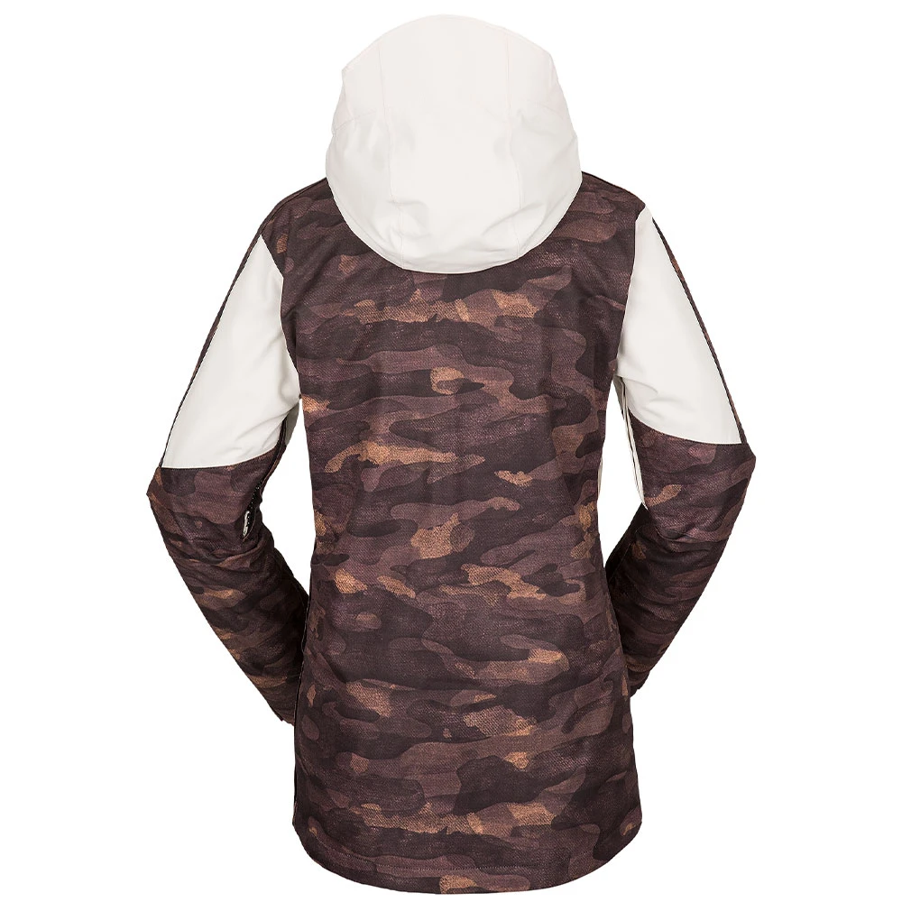 Volcom Mirror Pullover Skijacke Dusk Camo Damen 4 Volcom Mirror Pullover Skijacke Dusk Camo Damen – Bild 2