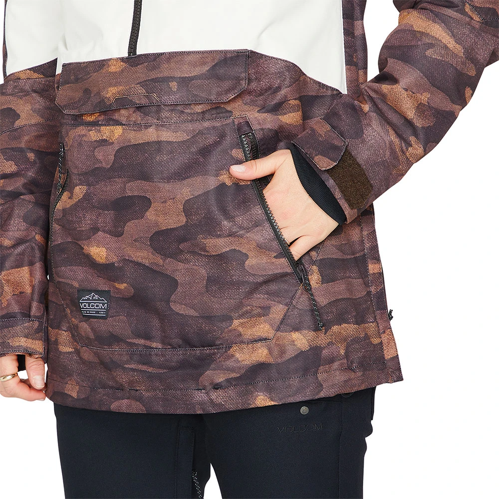 Volcom Mirror Pullover Skijacke Dusk Camo Damen 9 Volcom Mirror Pullover Skijacke Dusk Camo Damen – Bild 7