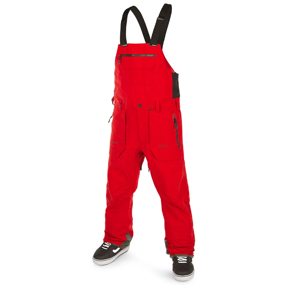 Volcom Rain Gore-Tex Bib Schneehose Red Herren – Bild 2