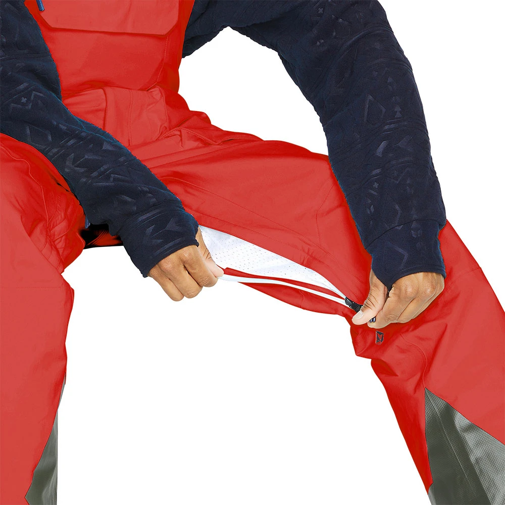 Volcom Rain Gore-Tex Bib Schneehose Red Herren – Bild 7