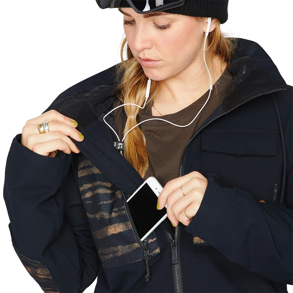 Volcom Romy Schneeanzug Black Damen 7 Volcom Romy Schneeanzug Black Damen – Bild 5