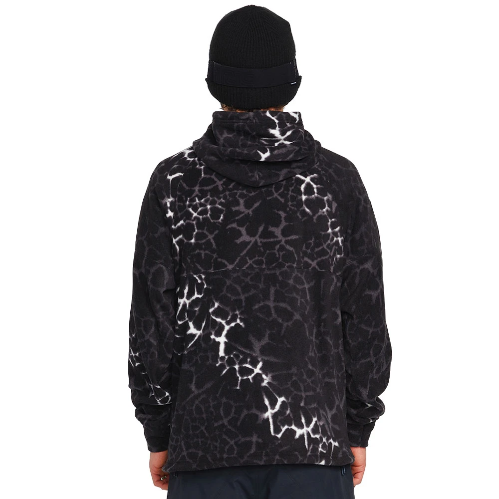 Volcom V-Science 1/2 Zip Fleece Pullover Black Giraffe Herren 4 Volcom V-Science 1/2 Zip Fleece Pullover Black Giraffe Herren – Bild 2