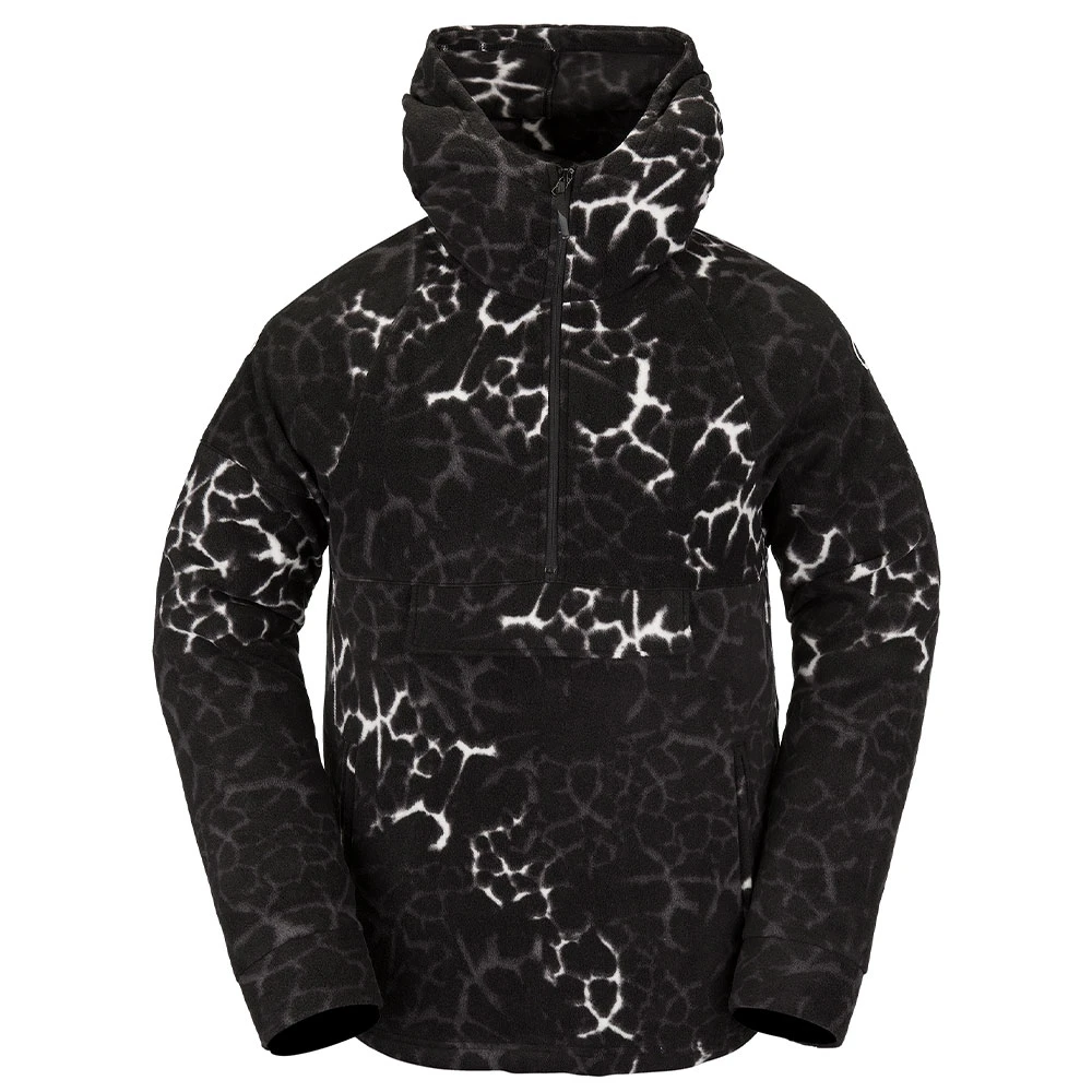 Volcom V-Science 1/2 Zip Fleece Pullover Black Giraffe Herren 5 Volcom V-Science 1/2 Zip Fleece Pullover Black Giraffe Herren – Bild 3