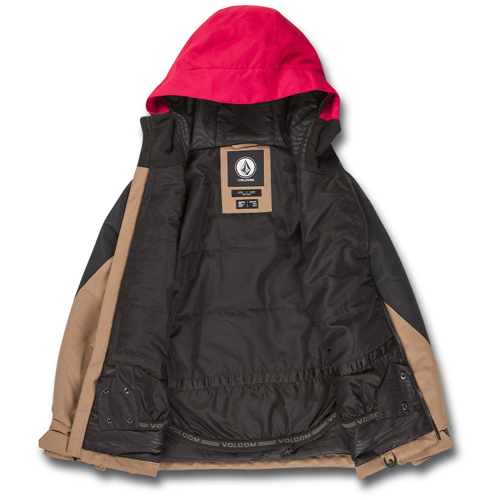 Volcom Vernon Insulated Skijacke Red Kinder 4 Volcom Vernon Insulated Skijacke Red Kinder – Bild 2